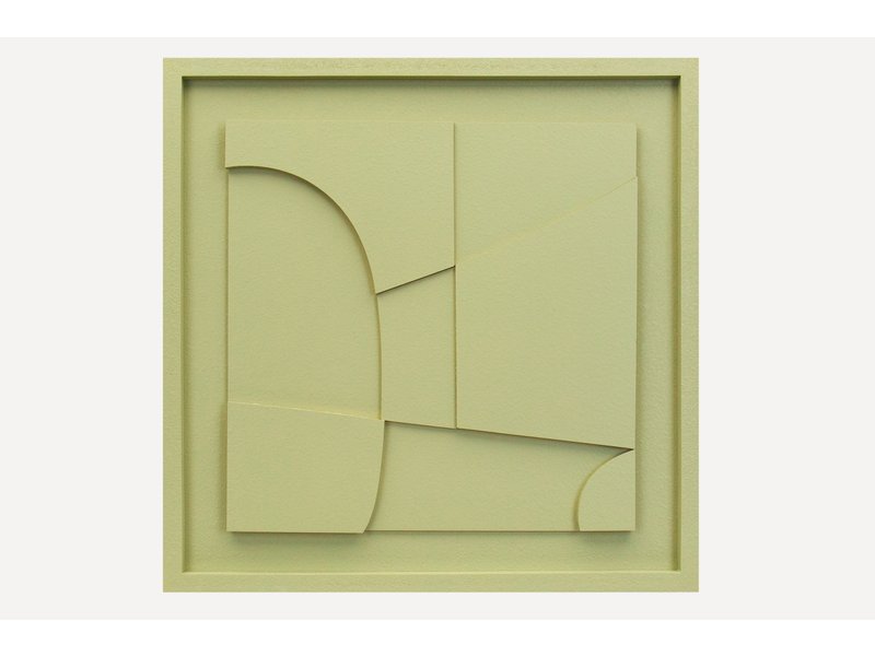 Картина Рельеф Оливковый 50x50