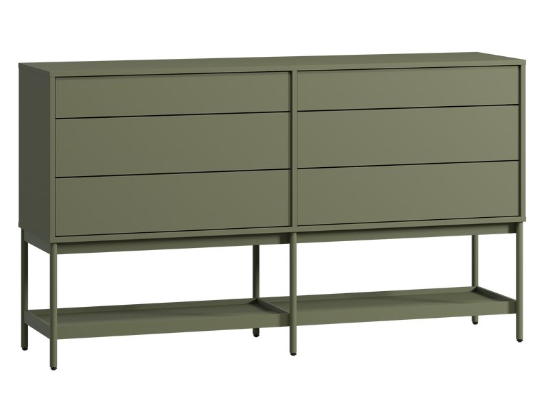 Комод Изи 158x91 Оливковый