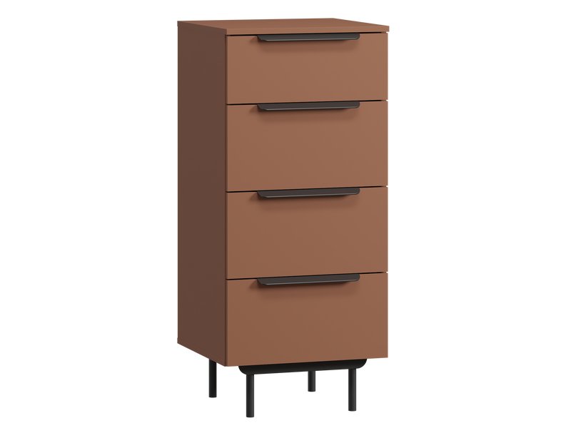 Комод Квелен 48x108 Терракотовый