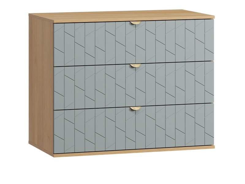 Комод Монблан 93x76 Грань Мятный