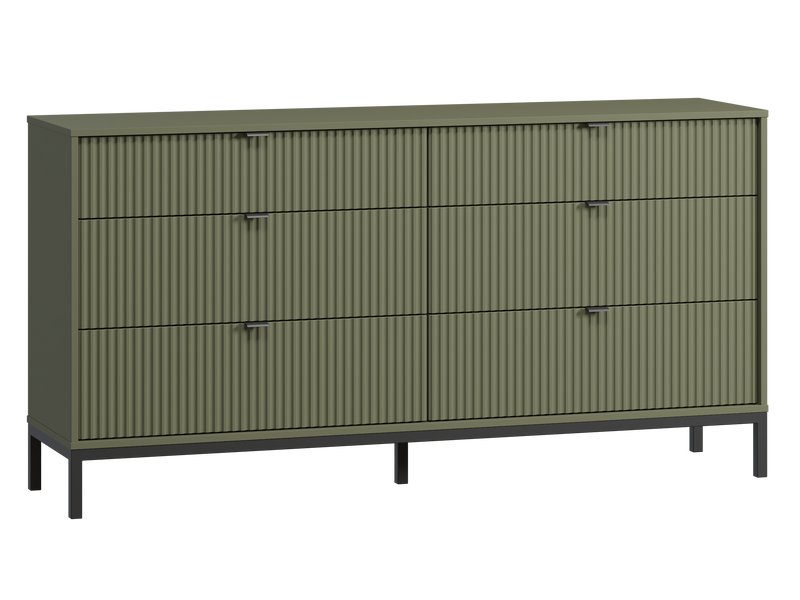 Комод Трейвис 165x84 Оливковый