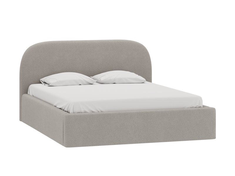 Кровать Кевия 160 Букле Бежевый