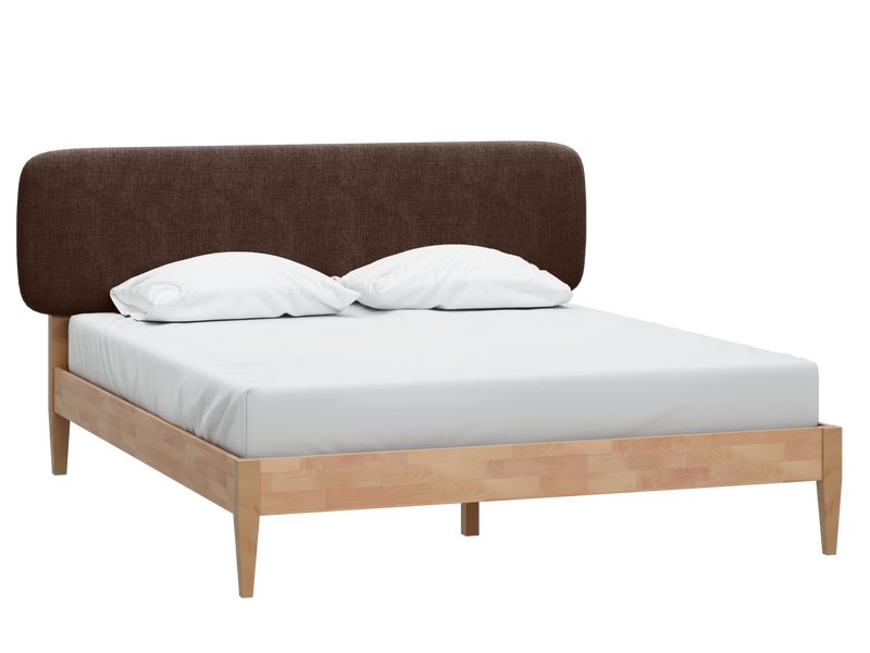 Кровать Сейлор 140 Рогожка Коричневый