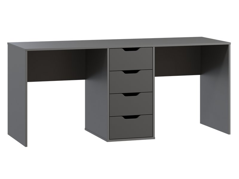 Письменный стол Клоди 173x60 Графитовый