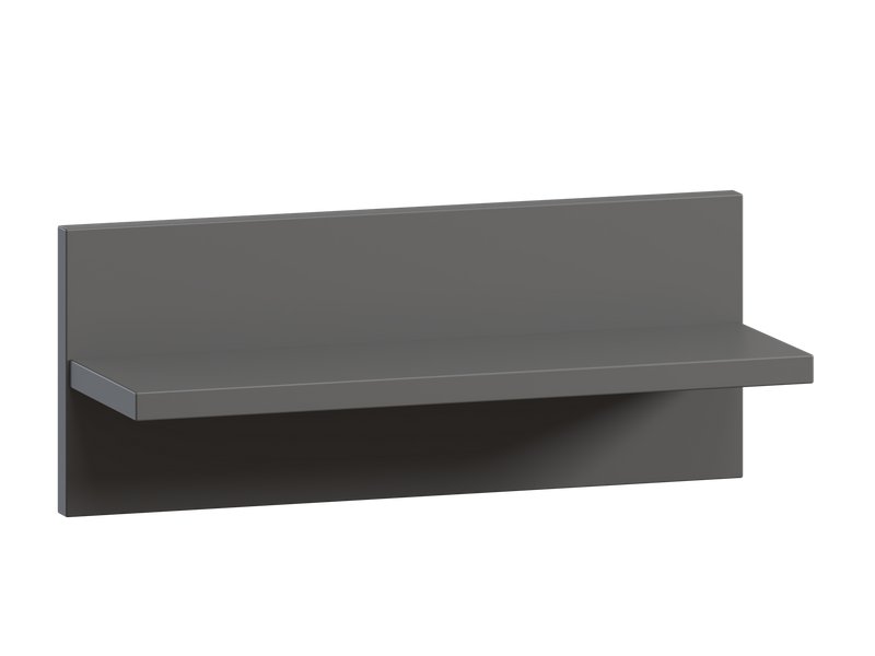 Полка Оберг 40x16 Графитовый