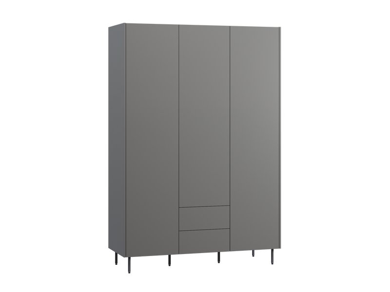 Распашной шкаф Изи 3.1-150x220 Графитовый
