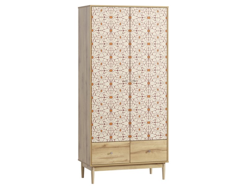 Распашной шкаф Тайрон 2-95x200 Флори ​