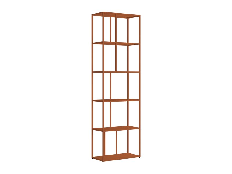 Стеллаж Эрвин 60x195 Терракотовый