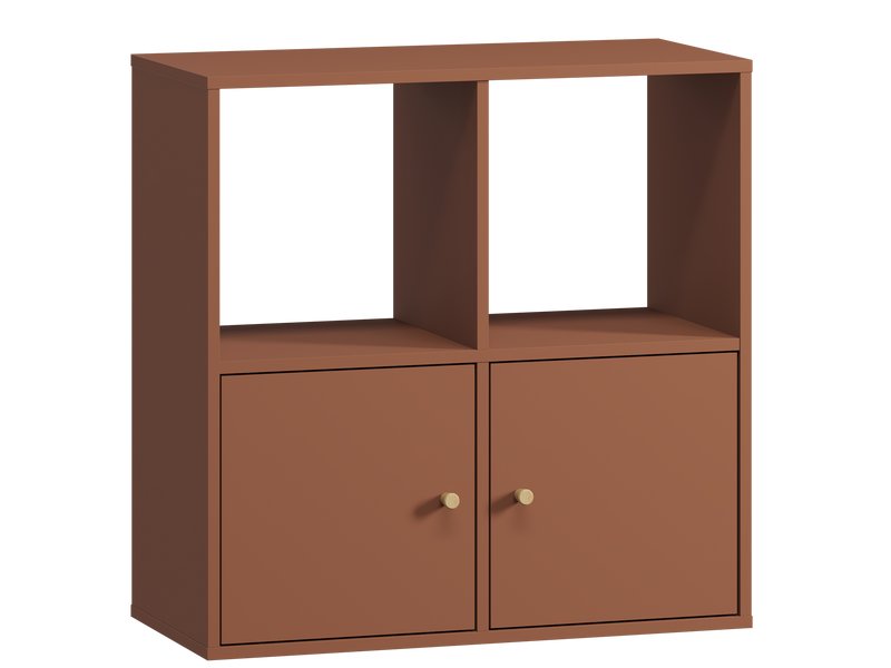 Стеллаж Кейн 5-75x75 Терракотовый