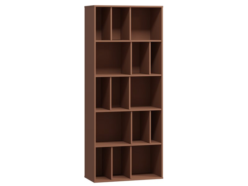 Стеллаж Воямполь 75x182 Терракотовый