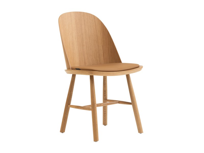 Стул Линтон Экокожа Коричневый/Натуральный