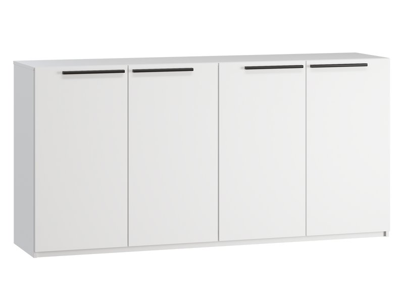 Тумба Кимбол 183x90 Белый/Черный